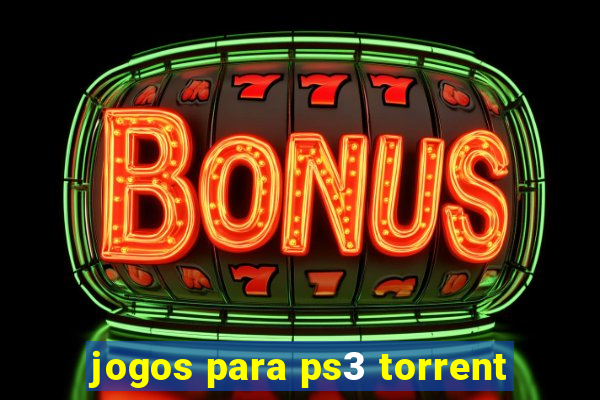 jogos para ps3 torrent